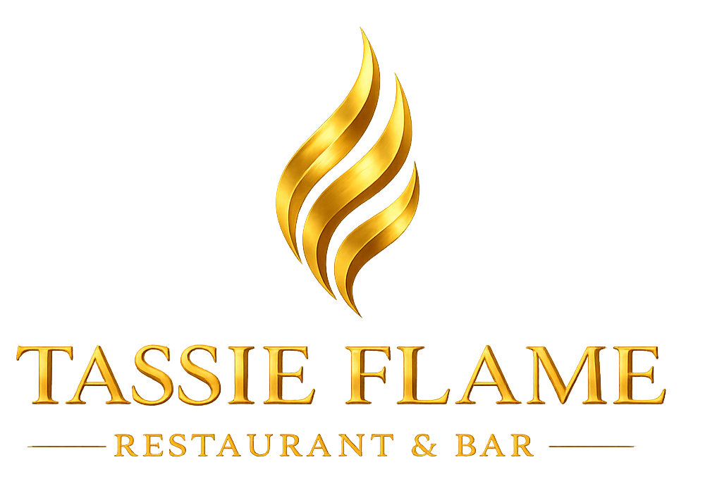 TASSIE FLAME Restaurant & Bar logo
